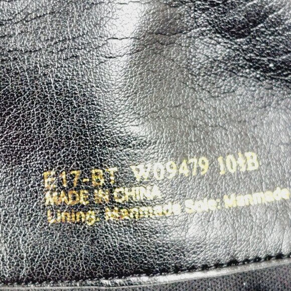 Cole Haan Darcia Gray Leather Back Zipper Block Heel Over the Knee Boots H609 - Picture 10 of 13